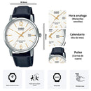 Reloj Casio Hombre MTS-110L-7A Diseño Elegante