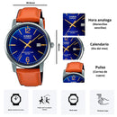 Reloj Casio Hombre MTS-110L-2A Diseño Elegante