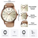 Reloj Casio Mujer LTP-E118RL-9A Diseño Elegante