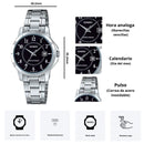 Reloj Casio Mujer LTP-V004D-1B Diseño Elegante
