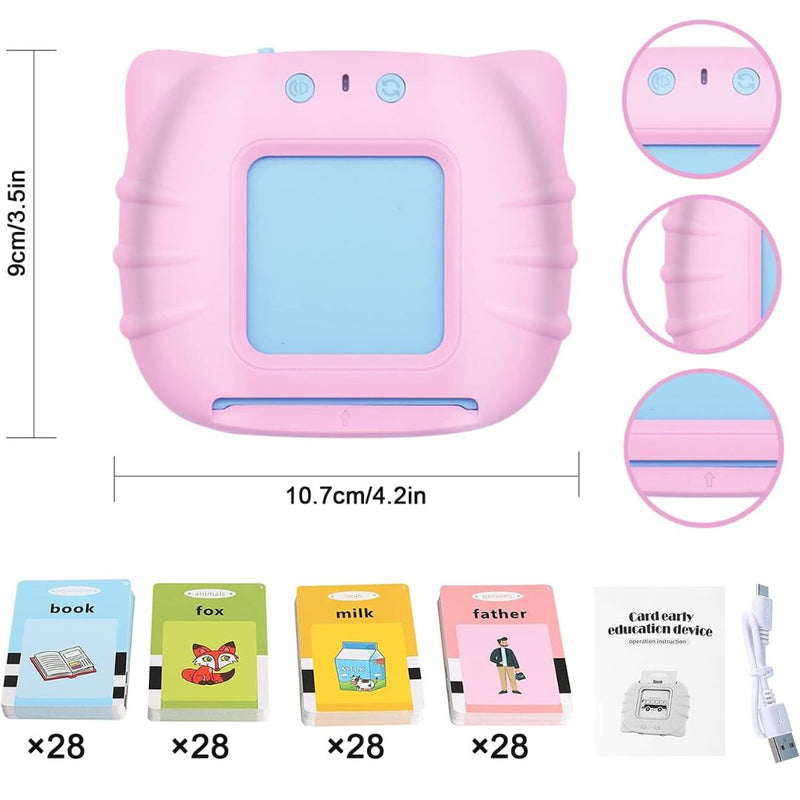 Juguete Didáctico De Niños Para Aprender Ingles - Rosado
