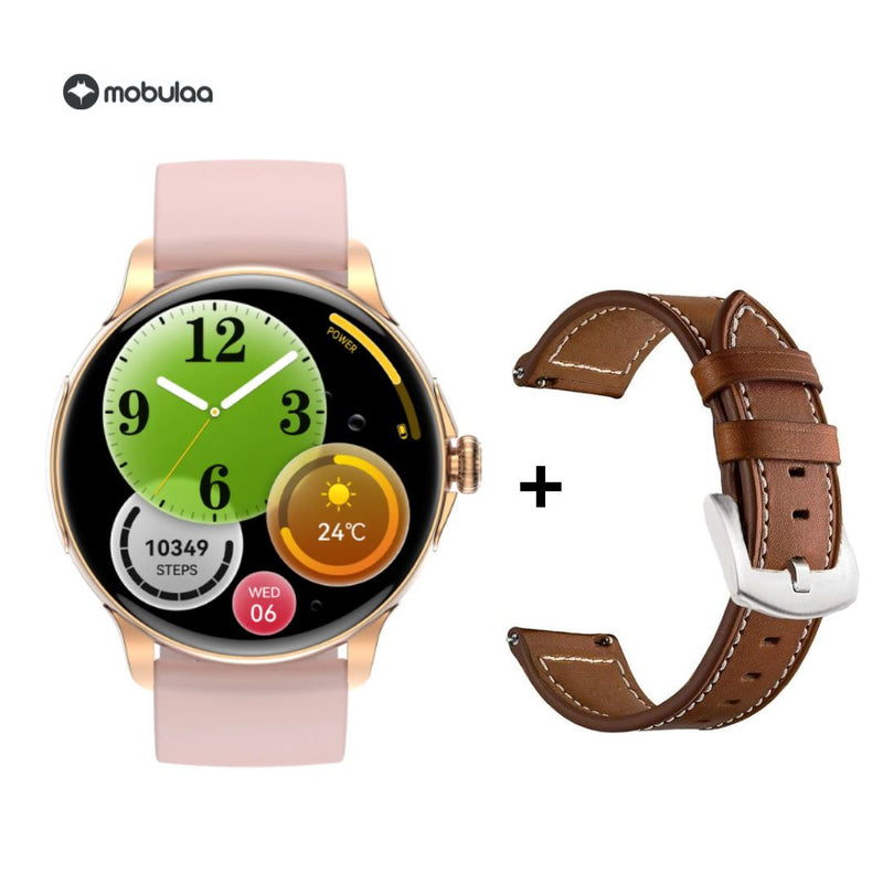 Reloj Inteligente S5 Pantalla AMOLED - Dorado