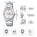 Reloj Casio Modelo LTP-1410D-7A Diseño Elegante