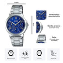 Reloj Casio LTP-V300D-2A2 Diseño Elegante