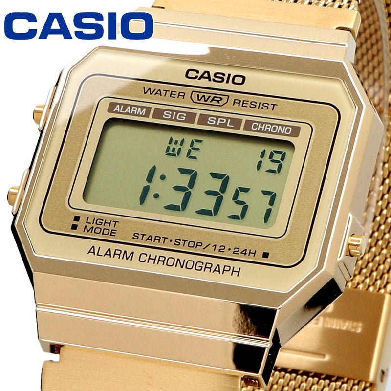Reloj Casio Modelo A700WMG-9A Diseño Vintage