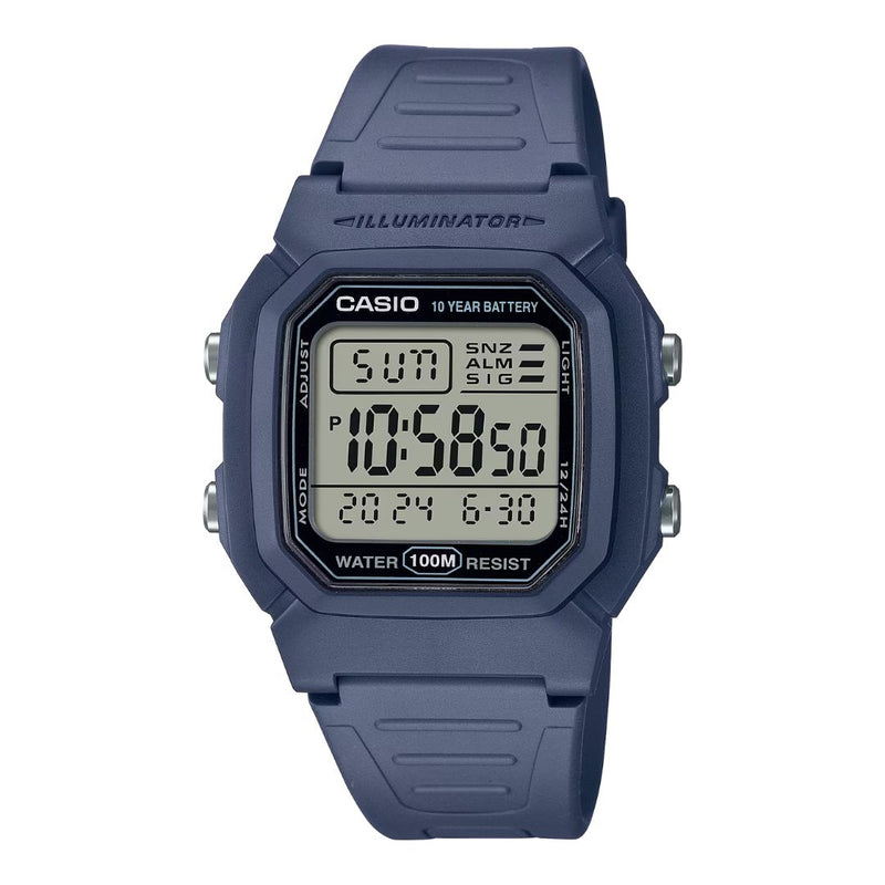 Reloj Casio Referencia W-800H-2A Diseño Deportivo