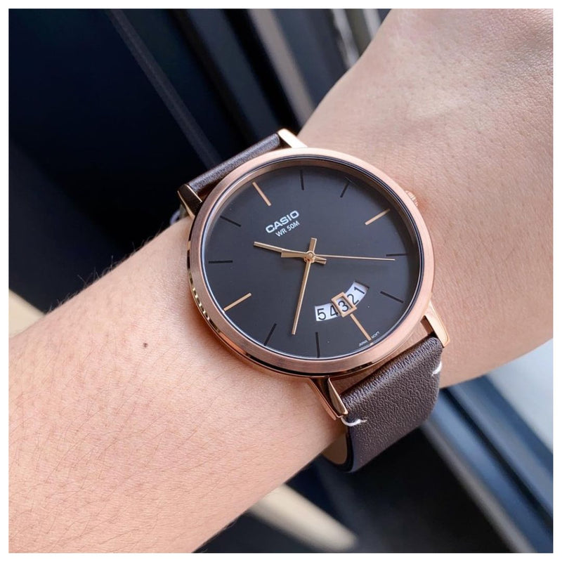 Reloj Casio Modelo MTP-B100RL-1E Diseño Elegante