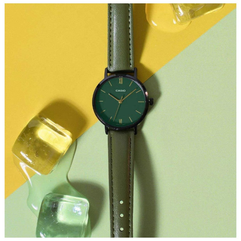 Reloj Casio Modelo LTP-VT02BL-3A Diseño Casual