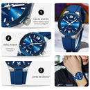 Reloj CURREN 8465 Elegante - Azul
