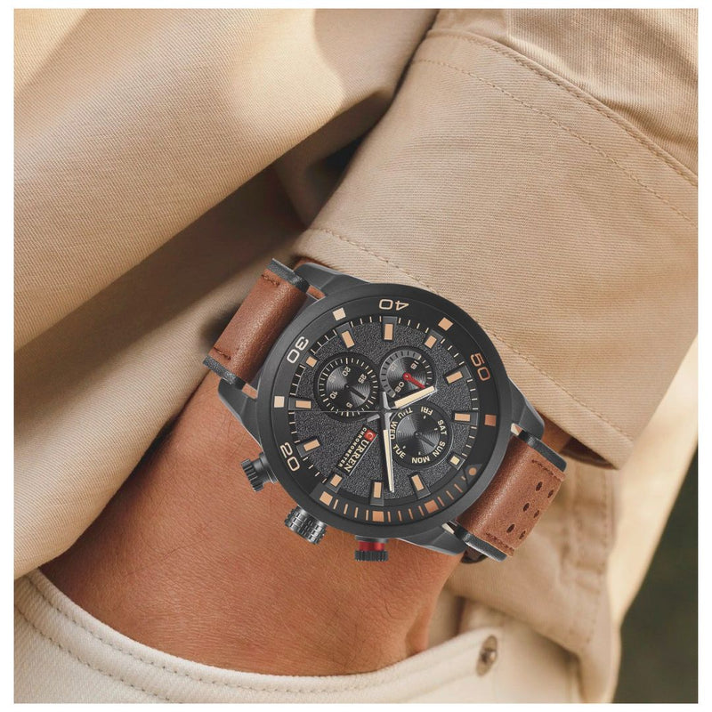 Reloj CURREN 8250 Elegante Para Hombre - Cafe