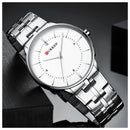Reloj CURREN 8321 Elegante Para Hombre - Plateado