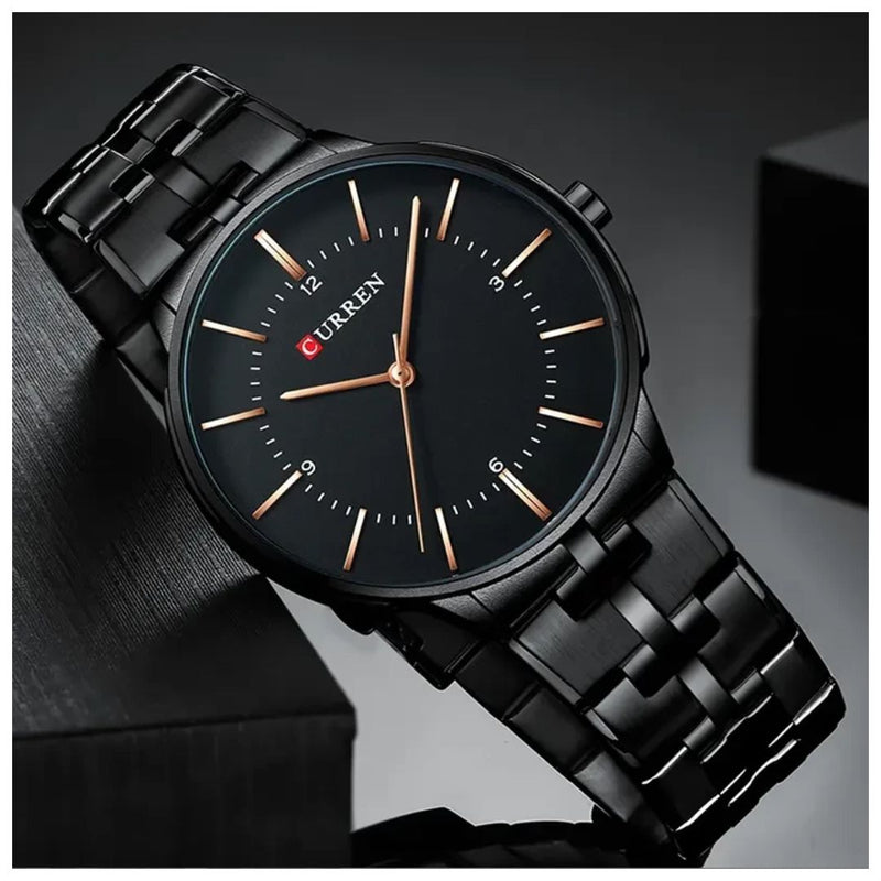Reloj CURREN 8321 Elegante Para Hombre - Pavonado