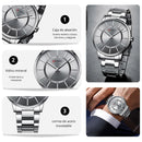 Reloj CURREN 8385 Elegante Para Hombre - Plateado