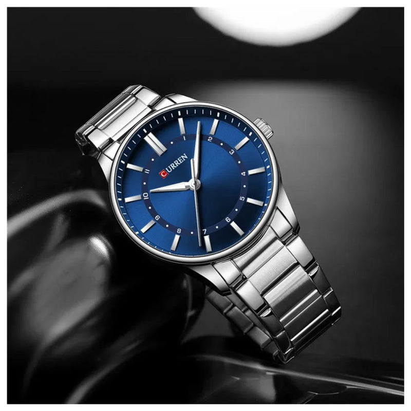 Reloj CURREN 8430 Elegante Para Hombre - Azul