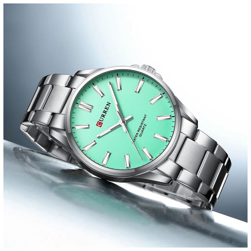 Reloj CURREN 9090 Elegante Para Hombre - Turquesa