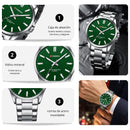 Reloj CURREN 9090 Elegante Para Hombre - Verde