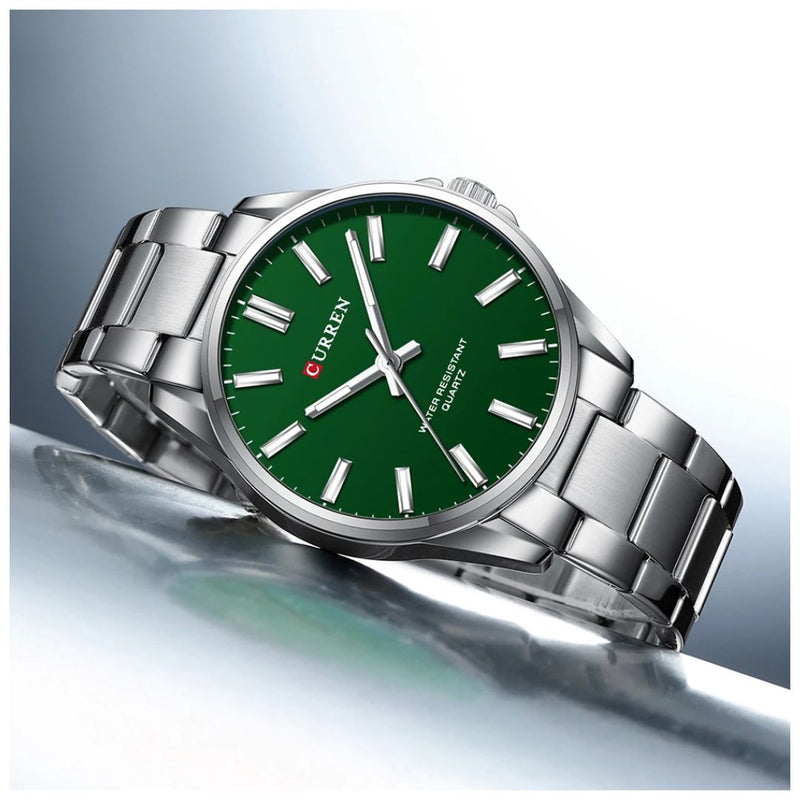 Reloj CURREN 9090 Elegante Para Hombre - Verde