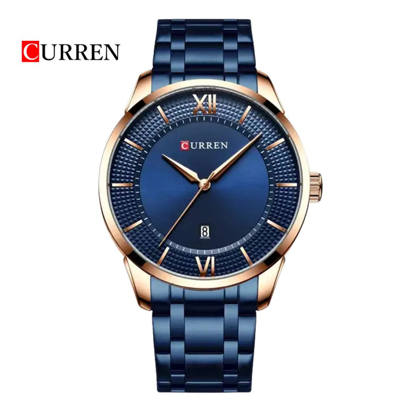 Reloj CURREN 8356 Elegante Para Hombre - Azul
