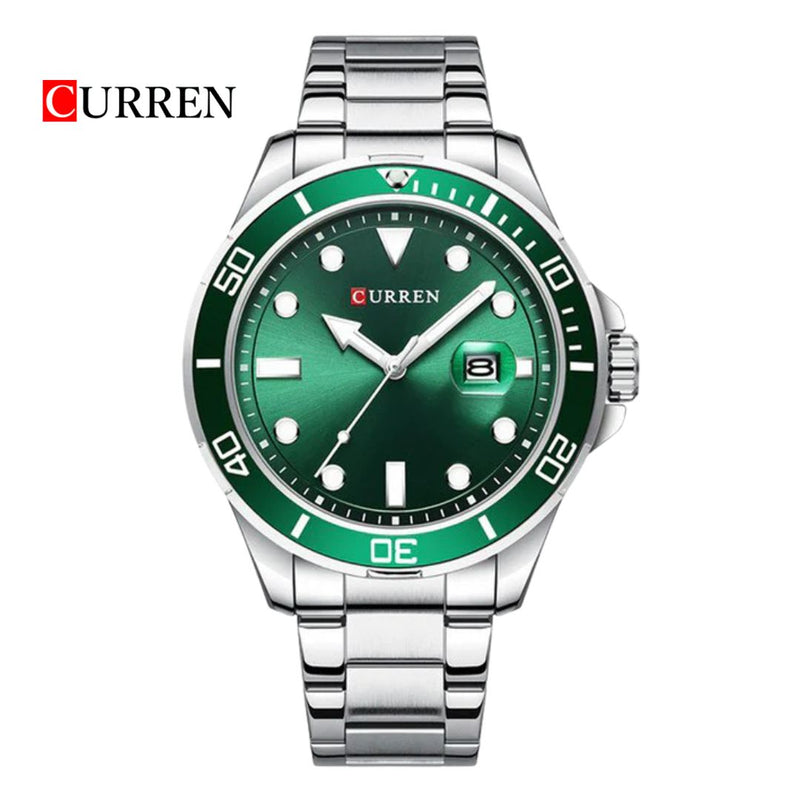 Reloj CURREN 8388 Elegante Para Hombre - Verde