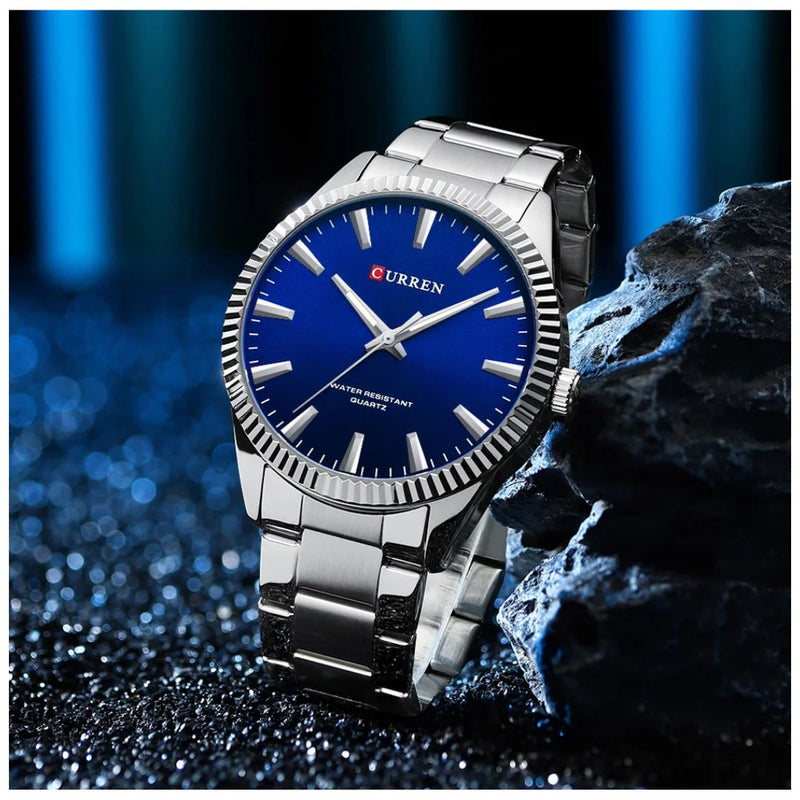Reloj CURREN 8425 Elegante Para Hombre - Azul
