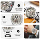 Reloj CURREN 8275 Elegante Para Hombre - Beige