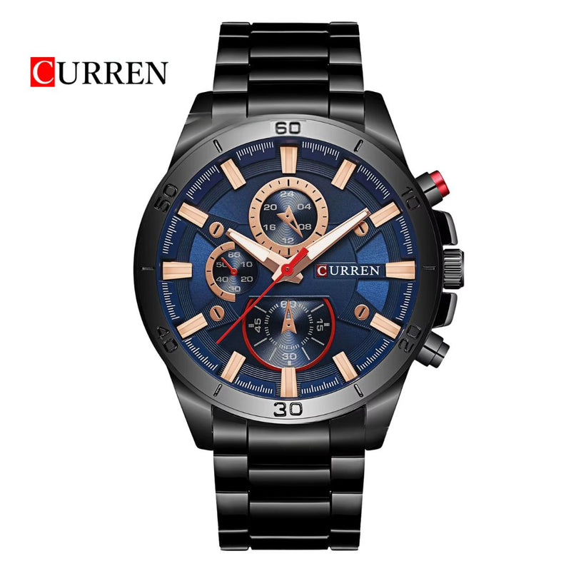 Reloj CURREN 8275 Elegante Para Hombre - Pavonado