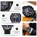 Reloj CURREN 8275 Elegante Para Hombre - Pavonado