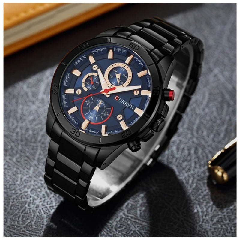 Reloj CURREN 8275 Elegante Para Hombre - Pavonado