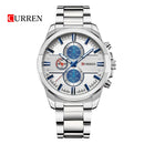 Reloj CURREN 8274 Elegante Para Hombre - Plateado