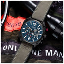 Reloj CURREN Cronografo 8398 Para Hombre - Azul