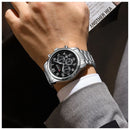 Reloj CURREN Cronografo 8466 Para Hombre - Negro