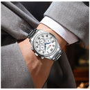 Reloj CURREN Cronografo 8466 Para Hombre - Blanco