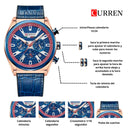 Reloj CURREN Cronografo 8392 Para Hombre - Oro rosa
