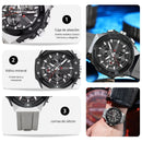 Reloj CURREN Cronografo 8462 Para Hombre - Gris