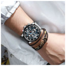 Reloj CURREN Cronografo 8346 Para Hombre - Azul