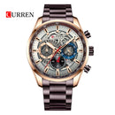 Reloj CURREN Cronografo 8391 Para Hombre - Cobre
