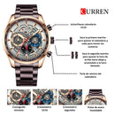 Reloj CURREN Cronografo 8391 Para Hombre - Cobre