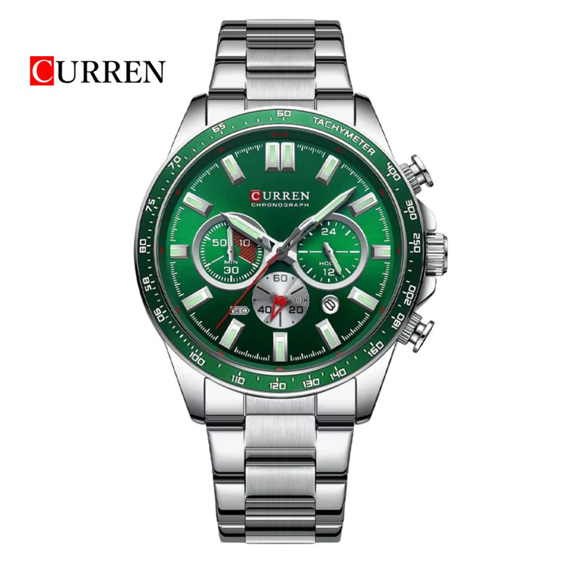 Reloj CURREN Cronografo 8418 Para Hombre - Verde