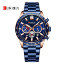 Reloj CURREN Cronografo 8418 Para Hombre - Azul
