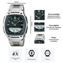 Reloj Casio Modelo AW-81D-1A1 Diseño Casual
