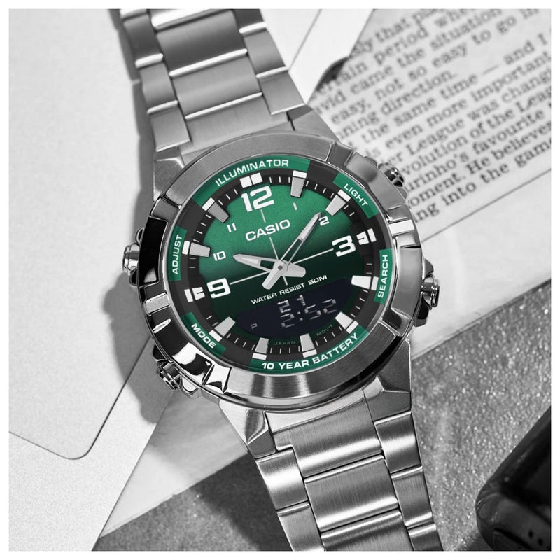 Reloj Casio AMW-870DA-3A Análogo/digital - Elegante