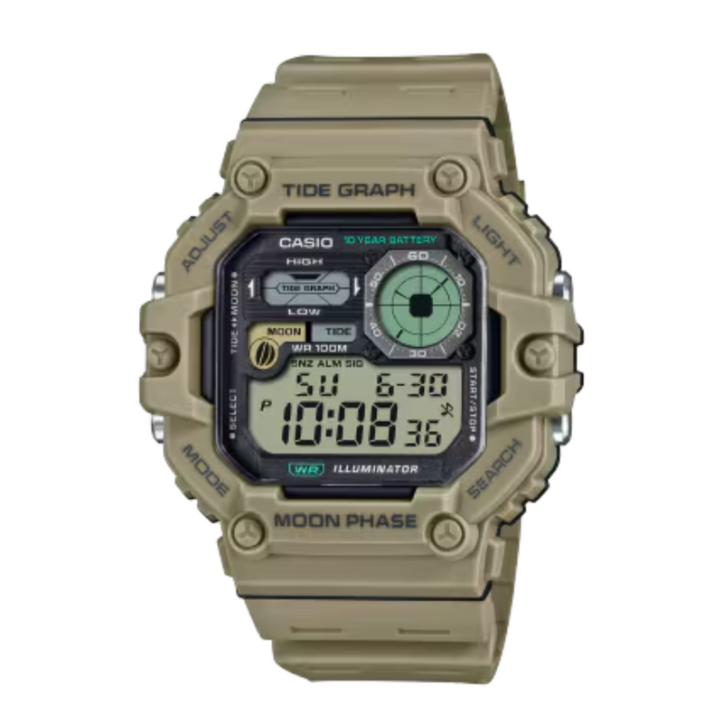 Reloj Casio WS-1700H-5A Diseño Deportivo