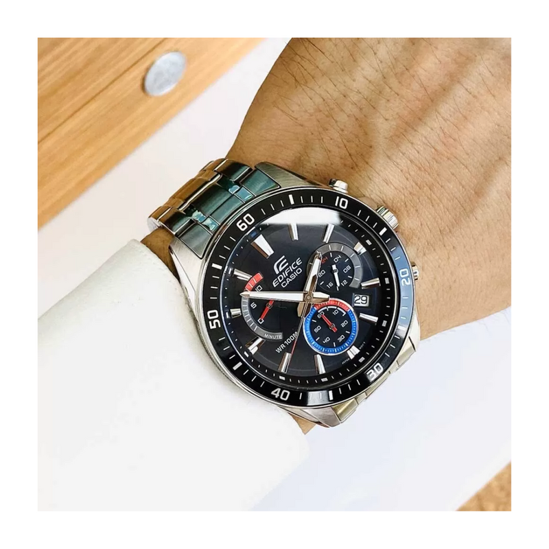 Reloj Casio Edifice EFR-552D-1A3V Diseño Deportivo