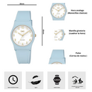 Reloj Q&Q V27A-002VY Diseño Clasico