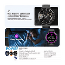 Power Fitness Watch G-Tide en color negro