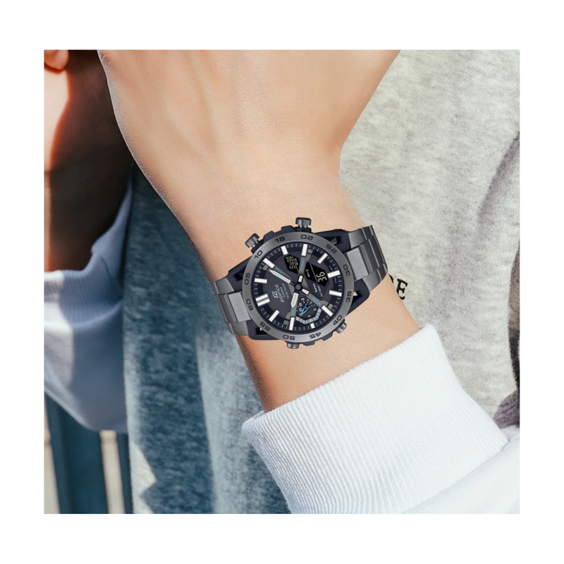 Reloj Casio ECB-2000DC-1A Cronografo Diseño Deportivo