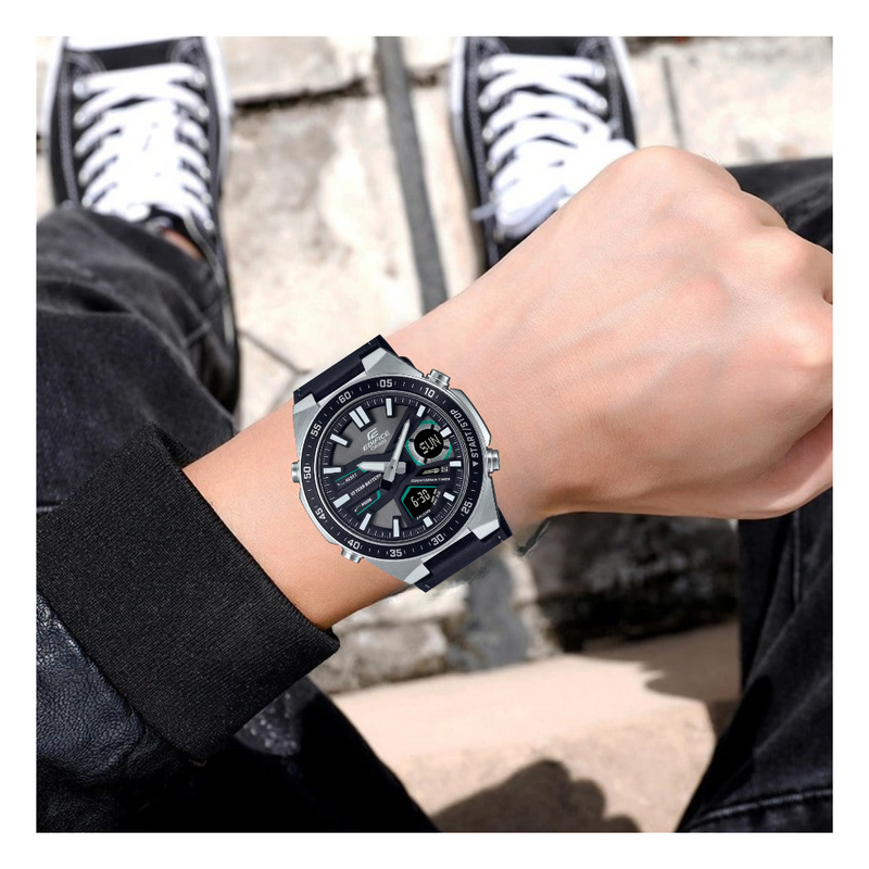 Reloj Casio Edifice EFV-C110L-1AV Cronógrafo Diseño Deportivo