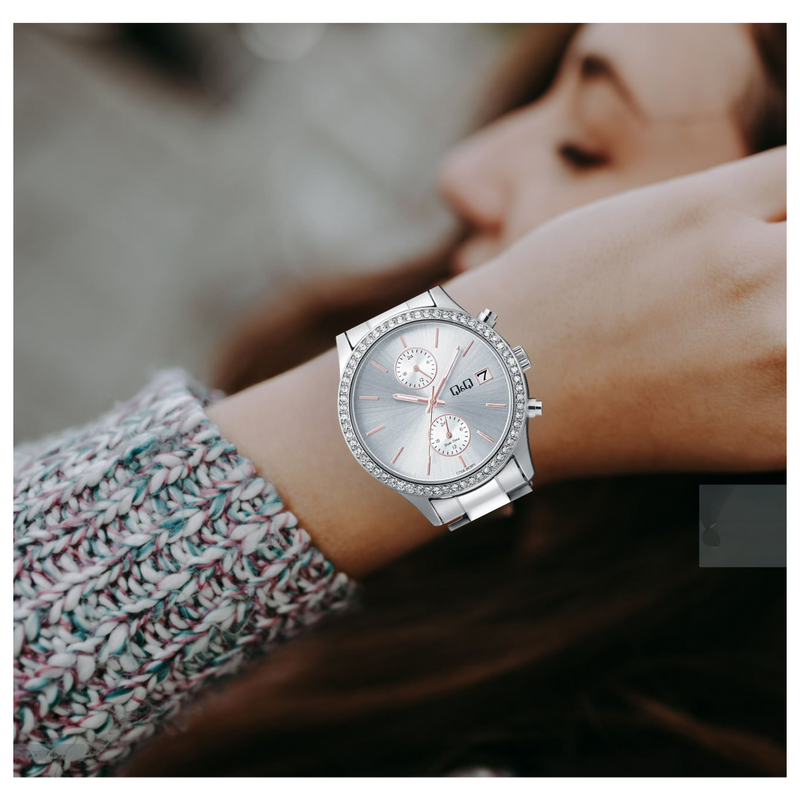 Reloj Q&Q C70A-003PY Diseño Elegante