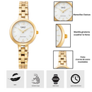 Reloj Q&Q Q55B-003PY Diseño Elegante