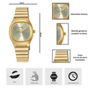 Reloj Q&Q Q02C-002PY Diseño Elegante